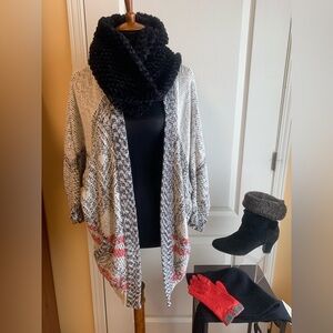 Part Two open sweater cardigan